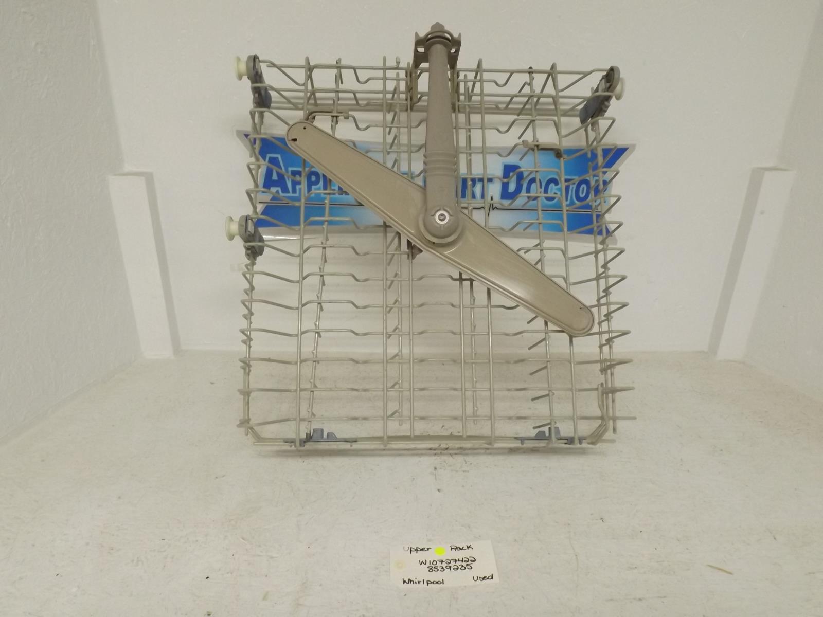 Whirlpool Dishwasher W10727422 8539235 Upper Rack Used Whirlpool Dishwasher W10727422 8539235 Upper Rack Used